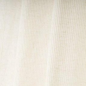 Béžová záclona s prímesou ľanu 140x260 cm Fifties – Casa Selección