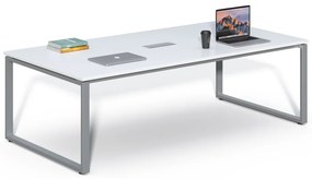Konferenčný stôl Houseland Prime Meet 01 240 cm biely