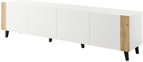 Cama TV stolík biely Rofa