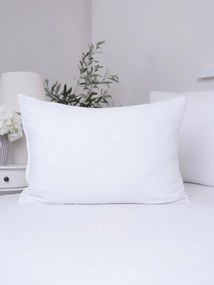 Mušelínová obliečka na vankúš 50 × 70 cm – Alexia biele