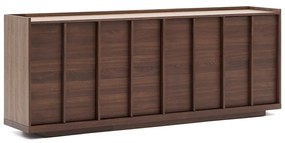 Hnedá komoda v dekore orecha 200x80x45 cm Onix – Kave Home