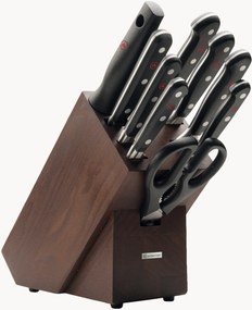 Nože v stojane z jaseňového dreva Classic, 9 ks