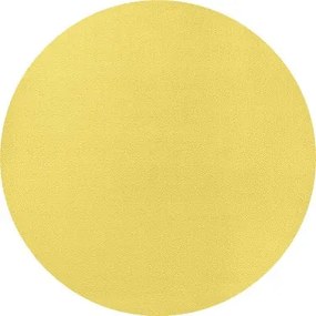 Hanse Home Collection koberce Kusový koberec Fancy 103002 Gelb - žltý kruh - 200x200 (priemer) kruh cm
