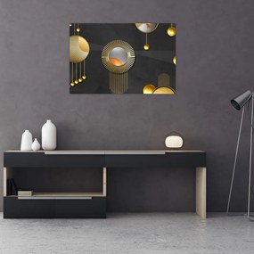Obraz - Abstrakcia (90x60 cm)