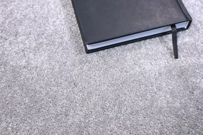 Vopi, Kusový koberec Laguna šedá štvorec, 300x300, šedá, obývacia izba