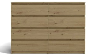 Komoda Musecalo 7 140 (dub artisan). Akcia -22%. Vlastná spoľahlivá doprava až k Vám domov. 1132830