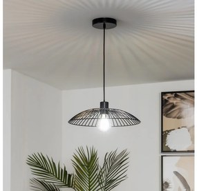 Brilagi - LED luster na lanku CERIA WIRE 1xE27/40W/230V pr. 38 cm čierny