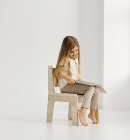 Detská stolička natural L