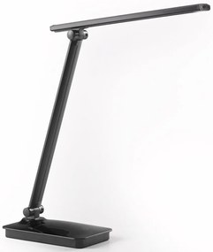 ONLI - LED Stmievateľná stolná lampa s USB portom DESKI LED/7W/230V 4000K čierna 4902/LN