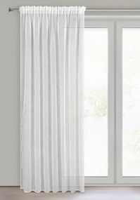 ZÁCLONA NA PÁSKE ELIA 140X270 CM BIELA