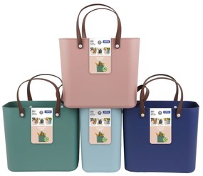 Nákupná taška, kabelka, plastová MULTIBAG staroružová, 25 l
