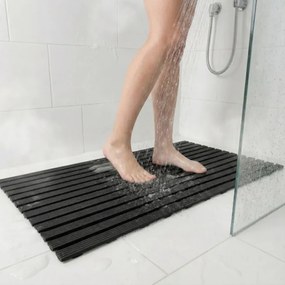 Kúpeľňová predložka čierna