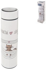Biela termoska 400 ml – Orion
