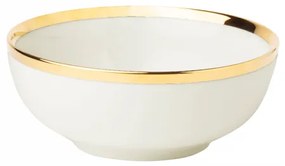 Lunasol - Miska so zlatým lemom 16 cm set 4 ks – Flow (492542)