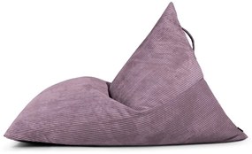 Fialový menčestrový sedací vak Razzmatazz – SLOWDOWN