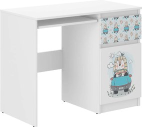 Wooden Toys Detský písací stôl N-33 KRÁĽ LEV