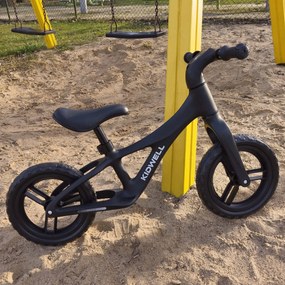 Kidwell Jogo balančný bicykel ružový – ľahký nylonový rám, EVA kolesá 28 cm, do 30 kg