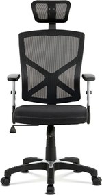 Sconto Kancelárska stolička PETER čierna