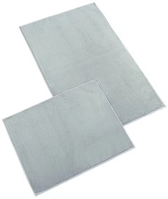 Bellatex Sada Kúpeľňových predložiek bez výkroja BANYGOLD svetlosivá, 60 x 100, 60 x 50 cm
