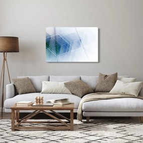 Obraz - Geometrické útvary (90x60 cm)