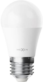 Mexen Nova, LED žiarovka E27, G45, 9W, teplá - 3000K, 945 lm - L101-E27-0930-01