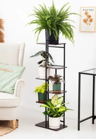 Stojan na kvety MONDO čierny