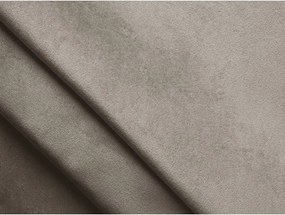 Béžový zamatový modul pohovky (pravý roh) Lokua – Makamii