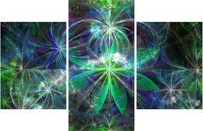 Obraz - Abstraktné geometrické tvary (90x60 cm)