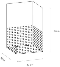 Lucide 21123/01/02 - Stropné svietidlo RENATE 1xE27/40W/230V