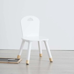 Atmosphera Créateur d'intérieur Detská stolička Atmosphera Sweetness – ergonomická do detskej izby, biela/ružová/sivá