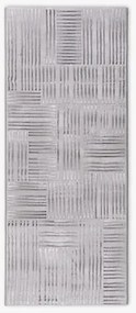 Koberec LÍNIE MIGUEL strieborný 67x160 cm