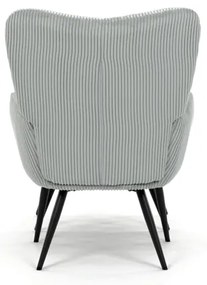 Autronic BONTEC Relaxačné kreslo, modrá, menčestrová látka, AK-L7285 BLUE6 Farba: Zelená