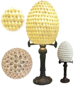 Lampa 400 Morských mušlí Tiffany Style Branches Ø15*37