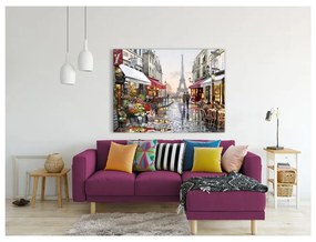 Obraz Styler Canvas Watercolor Paris I, 85 × 113 cm