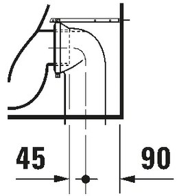 Duravit 21150900002 - Podlahové WC D-CODE keramika/lesklá biela