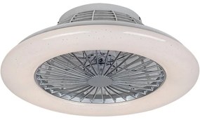 Rabalux - LED Stmievateľné stropné svietidlo s ventilátorom LED/30W/230V + DO