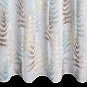 ZÁVES NA KRÚŽKOCH RUTI 140X250 CM LISTY