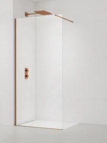 Sprchová zástena SAT Walk-in 60 cm brúsený rose gold SATBWI60PRRG