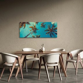 Obraz - Vysoké palmy (120x50 cm)