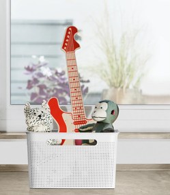 Rotho Úložný box s rúčkami BRISEN 16 l, 36 x 26,2 x 21 cm, biely