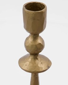 House Doctor Vysoký kovový svietnik Lumi Antique gold