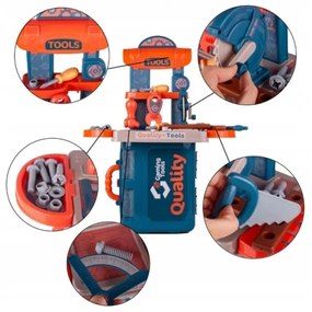 Detská dielňa v kufríku 3v1