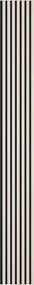 Mexen Lam-F, akustické stenové lamely 275 × 31,5 cm, filc 6 mm, dub polárny, S105-275317-2812-067