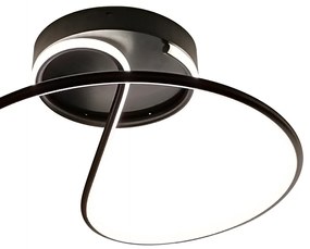 Stropné LED svietidlo Delta, 1x LED 30w, 4000k, b