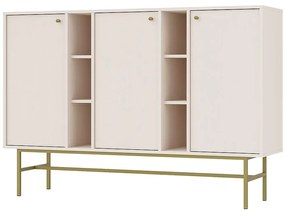 Komoda Tokyo 3 3D pieskovo béžová 823