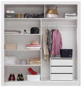 Šatník Duca 200, dub sonoma