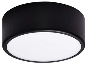 Stropné svietidlo CLEO 1xE27/24W/230V pr. 20 cm čierna