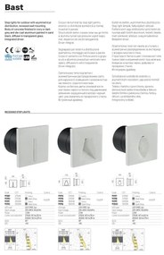 Redo 91200 - LED vonkajšie orientačné svietidlo BAST LED/2,5W/230V IP65 antracit