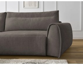 Hnedá rohová pohovka Aden – Bobochic Paris