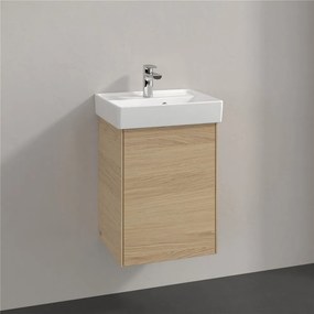 VILLEROY &amp; BOCH Collaro závesná skrinka pod umývadielko, 1 dvierka, pánty vľavo, 410 x 344 x 546 mm, Nordic Oak, C00500VJ